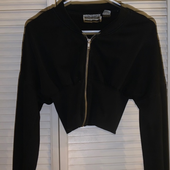 contempo casuals Jackets & Blazers - Vintage Contempo casuals zip up sweater.